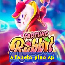 alfabeto pixo sp